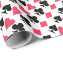 Search for playing card wrapping paper Club
