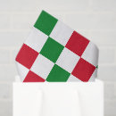 Search for red gingham tissue paper Xmas