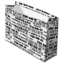 Search for congratulations gift bags Typography