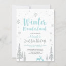 Recherche de winter wonderland anniversaire invitations Enfants