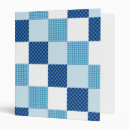 Search for quilt pattern binders Blue