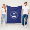 Search for white anchor blankets Boat captain