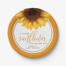 Search for sunflower paper plates Watercolor