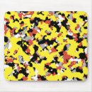 Recherche de jaune et gris tapis souris Motif