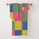 Search for checkerboard bath towels Retro