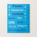 Search for positive affirmation puzzles Law of attraction