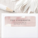 Search for nine return address labels Pink