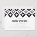Search for black and silver bridal shower invitations Simple