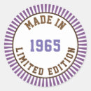 Search for made in 1965 stickers Retro