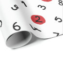 Search for number wrapping paper Simple