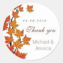 Search for autumn maple leaf stickers Baby shower