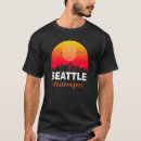 Recherche de seattle tshirts Coucher de soleil