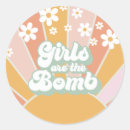 Search for the bomb stickers Retro