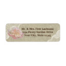 Search for burlap flowers return address labels Rustic
