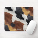 Search for cowhide mousepads Brown