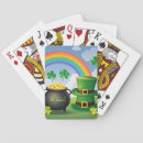 Search for irish playing cards Shamrock