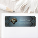 Search for brass return address labels Mechanical