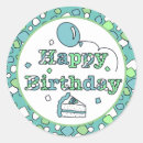 Search for happy birthday blue stickers Teal
