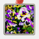 Search for pansy ornaments White