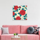 Search for rose pattern art Red roses