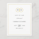 Recherche de or et blanc cartes postales Minimaliste
