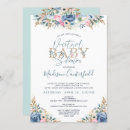 Search for teal blue baby shower invitations Typography