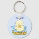 Search for ducklings keychains Illustration