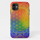 Search for rainbow flower iphone cases Flower of life