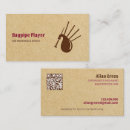 Search for bagpipes business cards Bagpiping