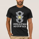 Recherche de défi admis tshirts Jaune
