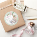 Search for pink and green stickers Greenery
