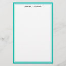 Search for teal stationery paper Simple