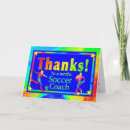 Search for soccer coach thank you cards Colourful