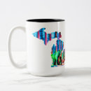 Search for michigan map mugs Great lakes