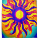 Search for retro shower curtains Psychedelic