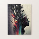 Recherche de visage puzzles Mystique