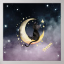 Search for starry night cat posters Cute