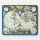 Recherche de monde carte tapis souris Travel
