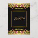 Search for womans rsvp cards Gold