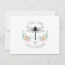 Search for dragonfly note cards Floral