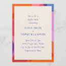 Search for fun color invitations Bright colors