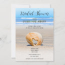 Search for ocean bridal shower invitations Heart
