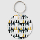 Search for modern geometric pattern keychains Retro