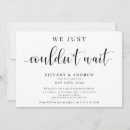 Search for reception wedding announcement cards Eloped