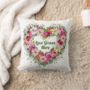 Search for floral mothers day pillows Wreath