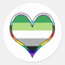 Search for aromantic stickers Rainbow