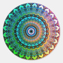 Search for heart mandala stickers Psychedelic