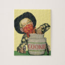Recherche de cowboy puzzles Vintage