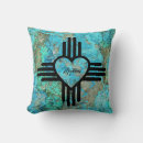 Recherche de mexique coussins Turquoise