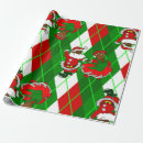 Search for mrs claus wrapping paper Black santa